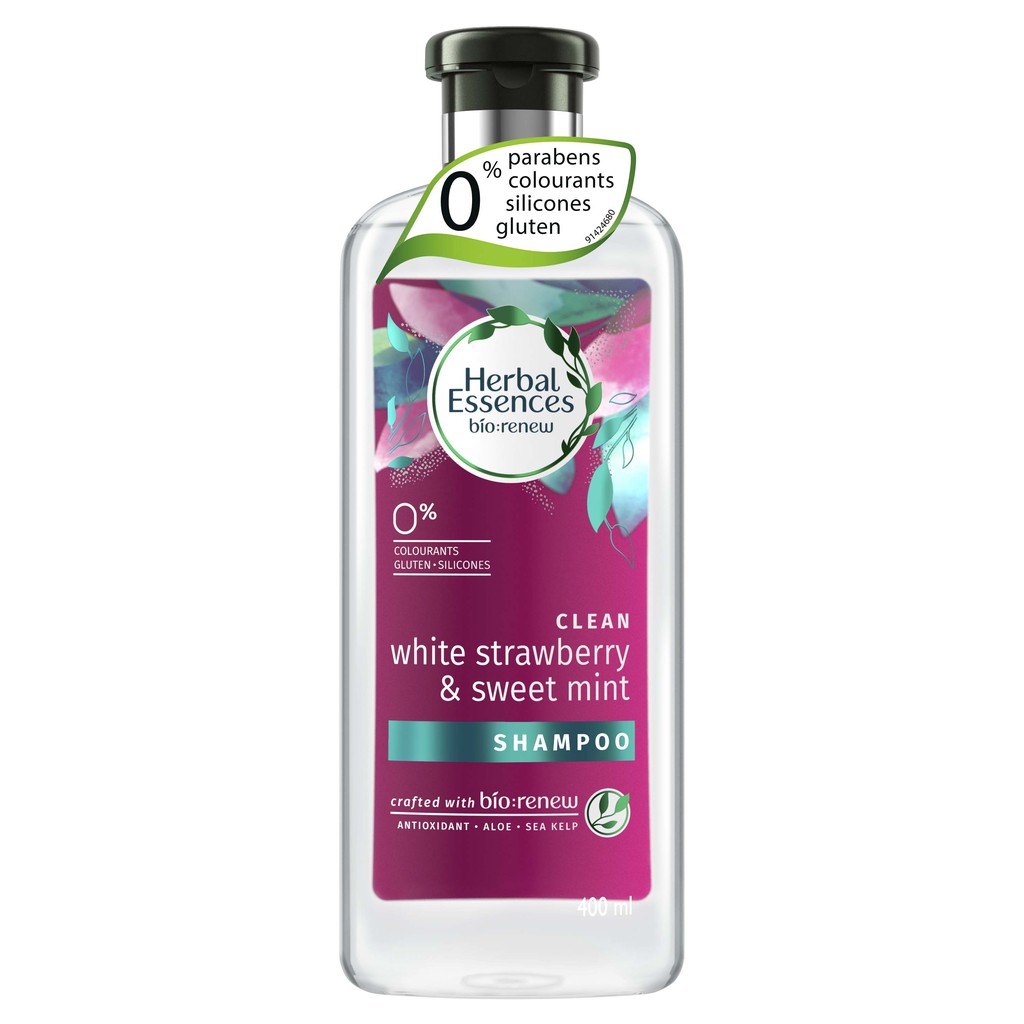 Herbal Essences Bio Renew Clean White Strawberry & Sweet Mint Shampoo