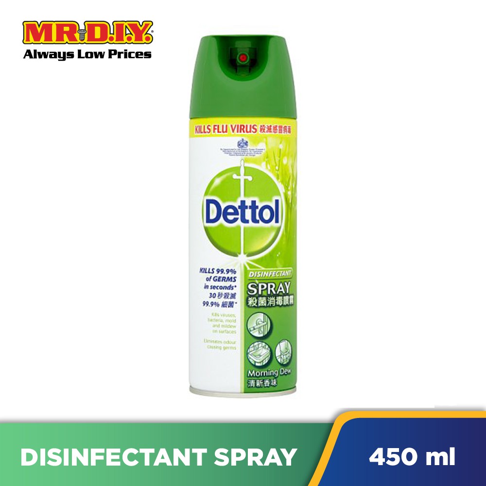 DETTOL Disinfectant Spray Morning Dew (450ml) Shopee Malaysia