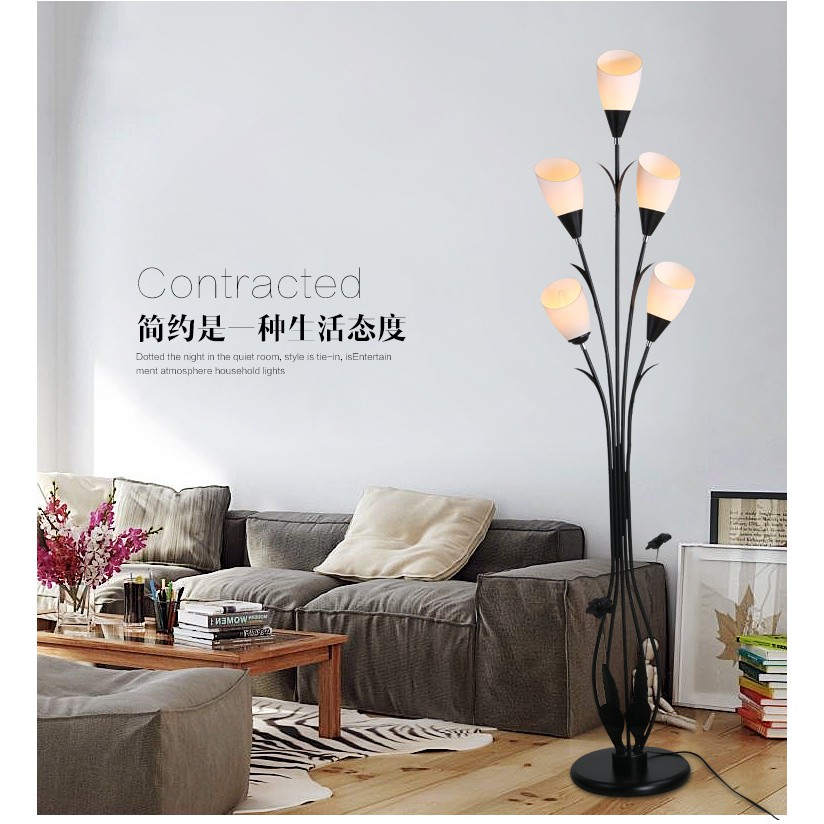 Nordic Floor Lamps Stand 1.46m High Modern Floor Light Luxury Simple