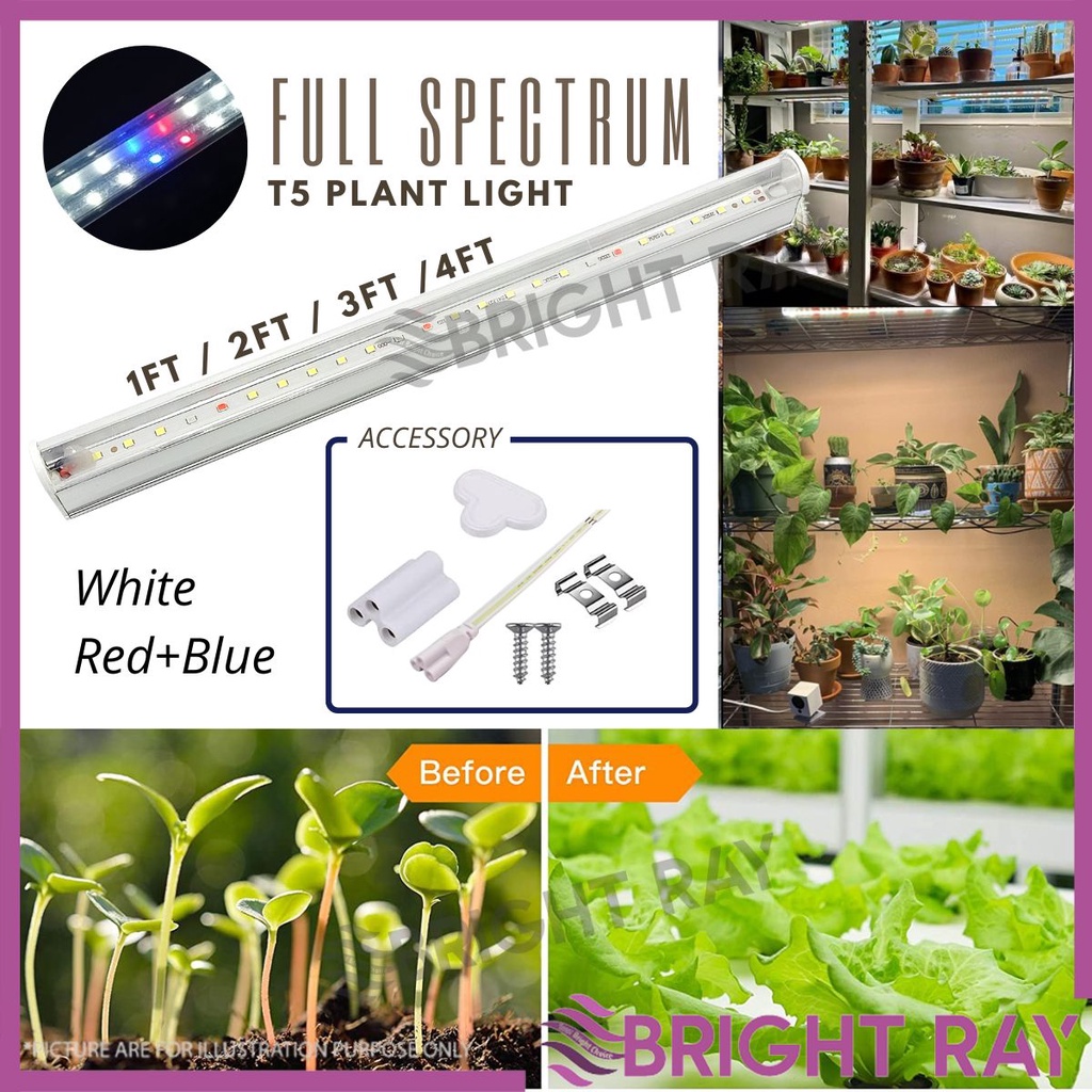 FULL SPECTRUM + UV T5 LED Grow Light LED Plant Light Sunlike Plant Grow