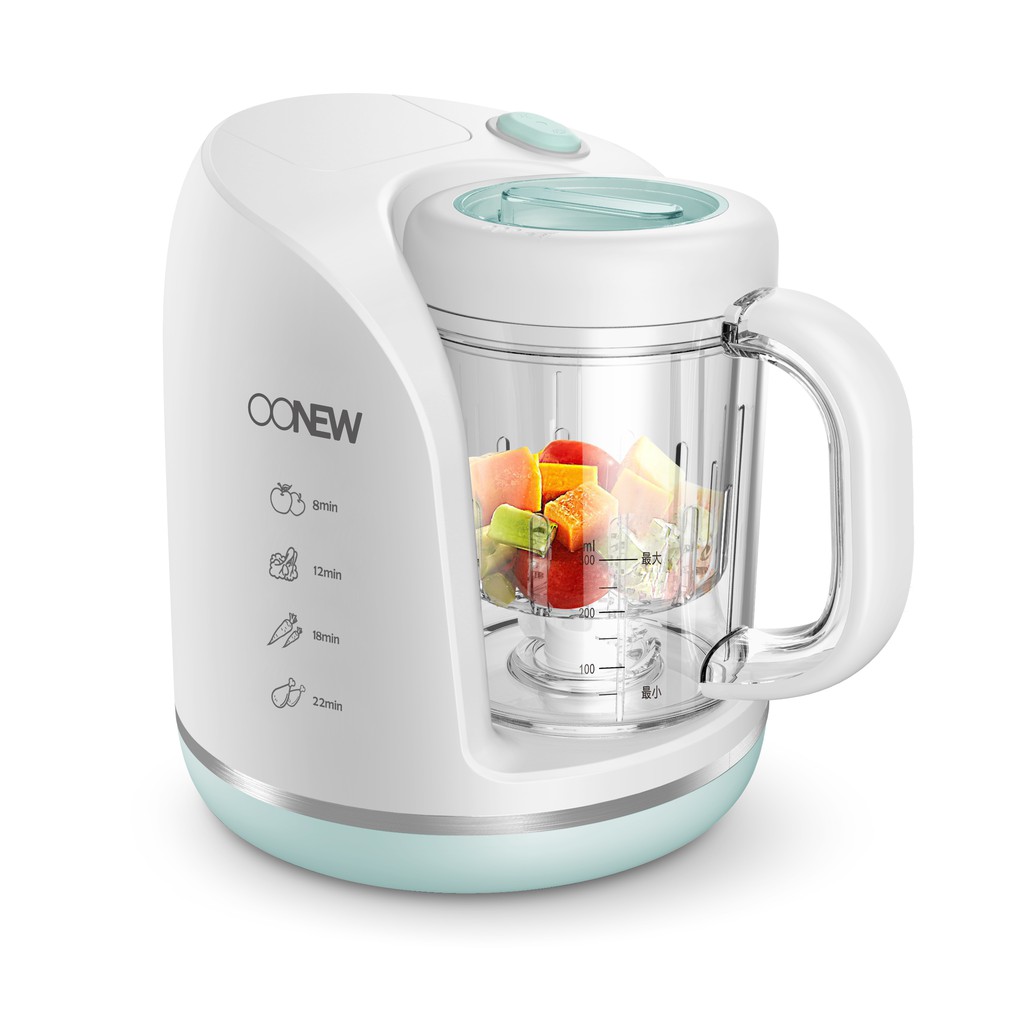 (ready stock)OONEW Mini Baby Food Maker, Steamer and Blender All in One