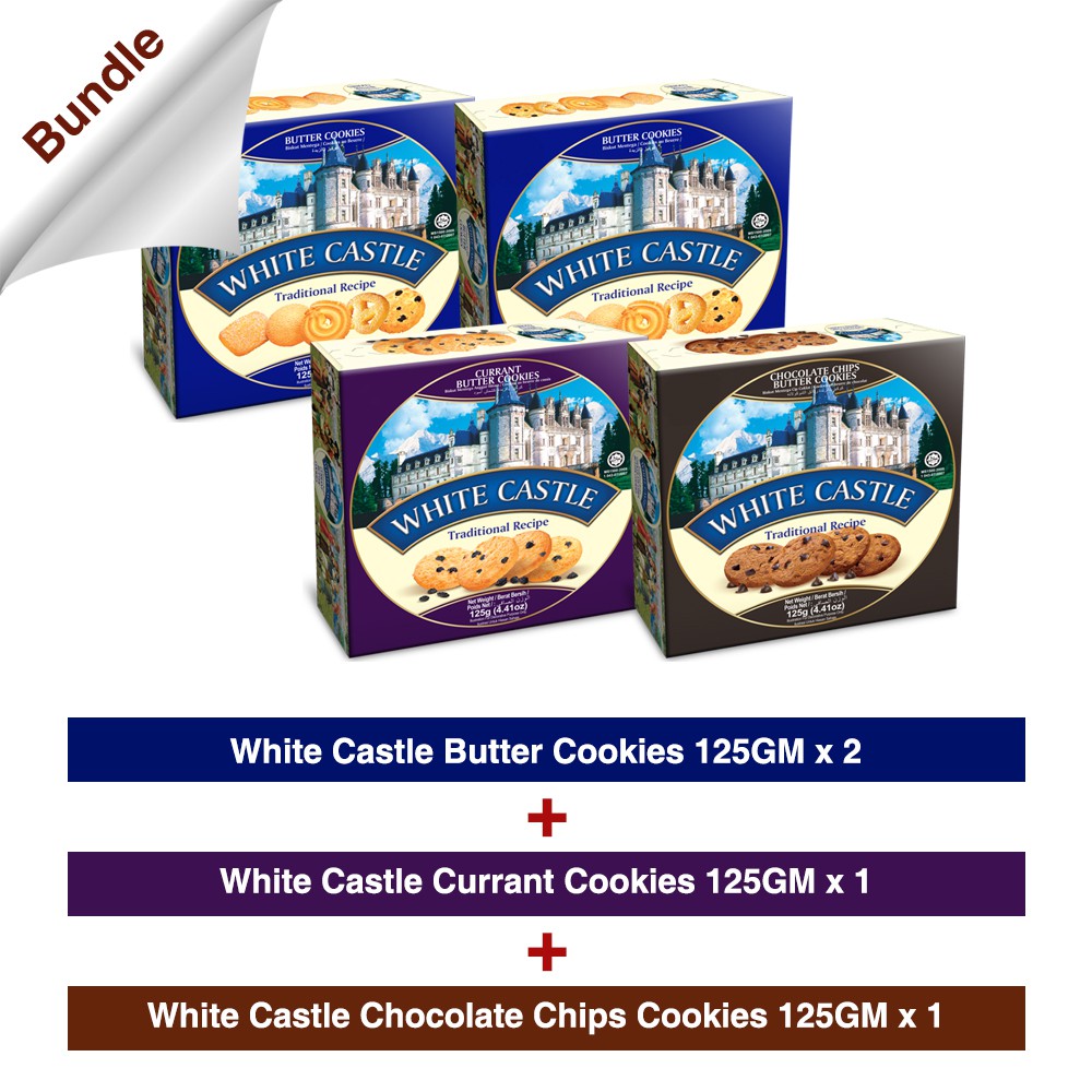 Butter Cookies Boxes Bundle (125g x 4 Boxes) Shopee Malaysia