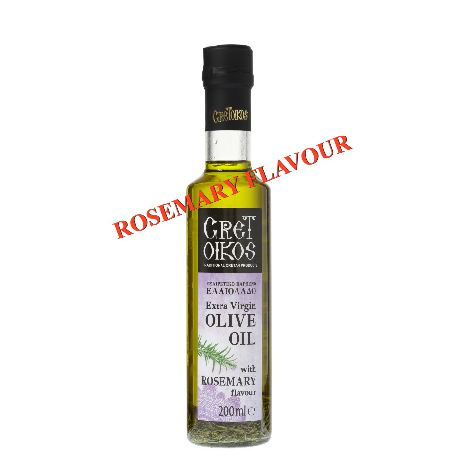 MYLOPOTAMOS CRETOIKOS Extra Virgin Olive Oil (EVOO) with Rosemary