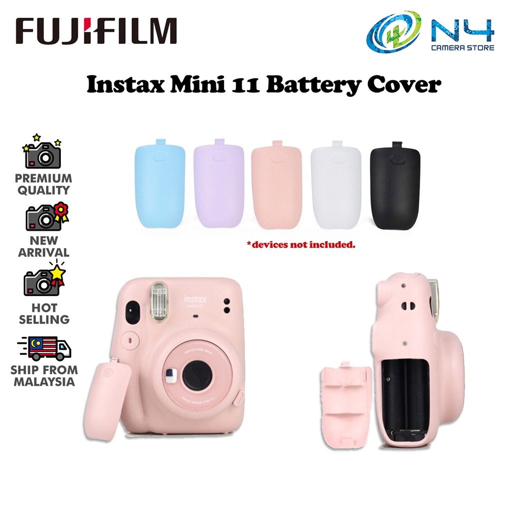 Instax Mini 11 PVC Battery Cap Door Cover Replacement For Fujifilm