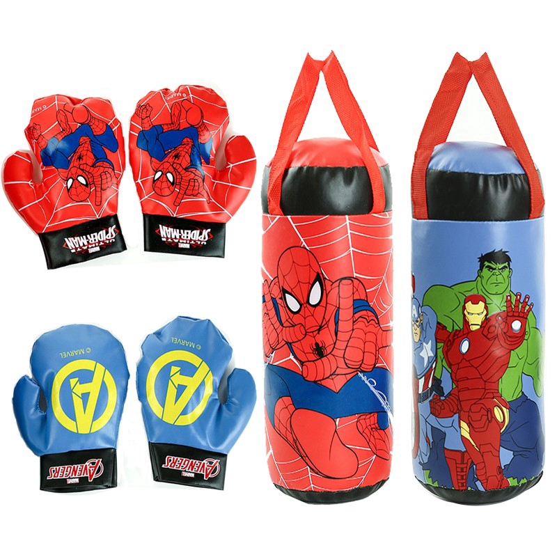 Spiderman Boxing Gloves And Bag IUCN Water