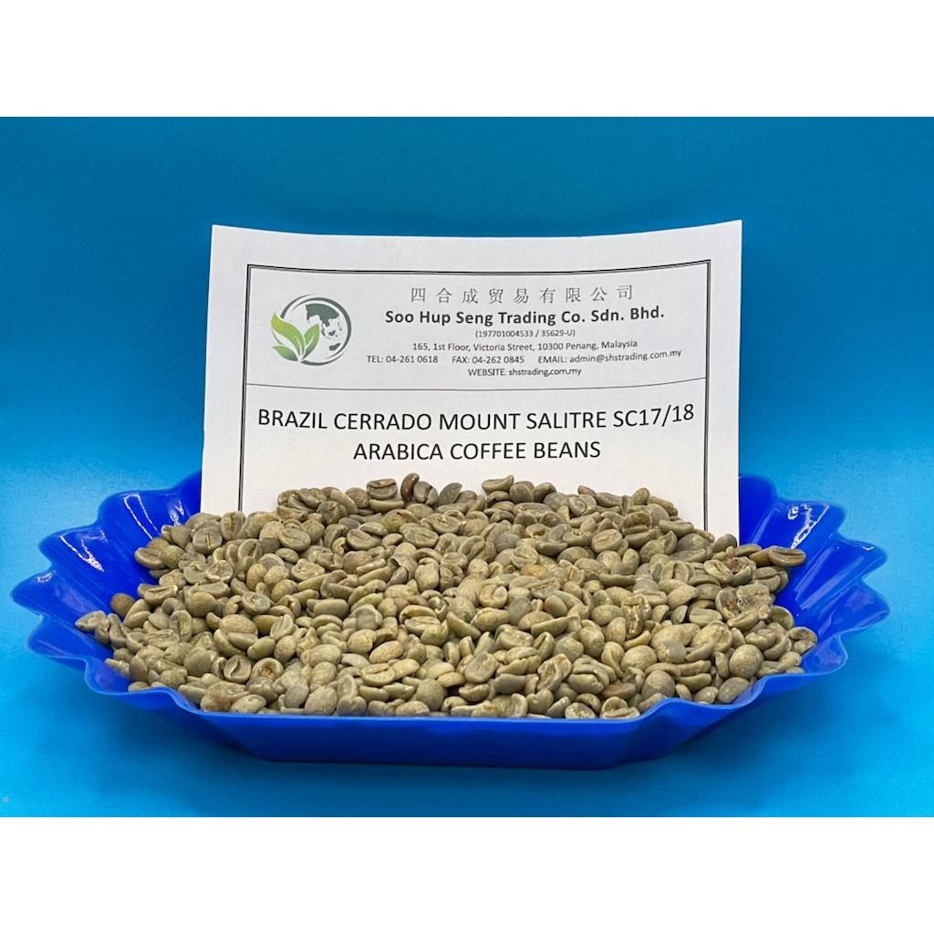 Raw Arabica Coffee Beans Brazil NY2 Fine Cup Cerrado Mount Salitre