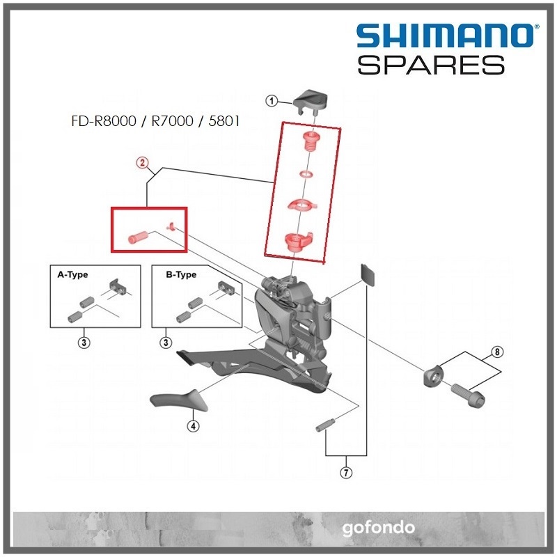Shimano Ultegra DURA ACE Front Derailleur Cable Fixing Bolt & Cable Adjust Bolt Shopee Malaysia