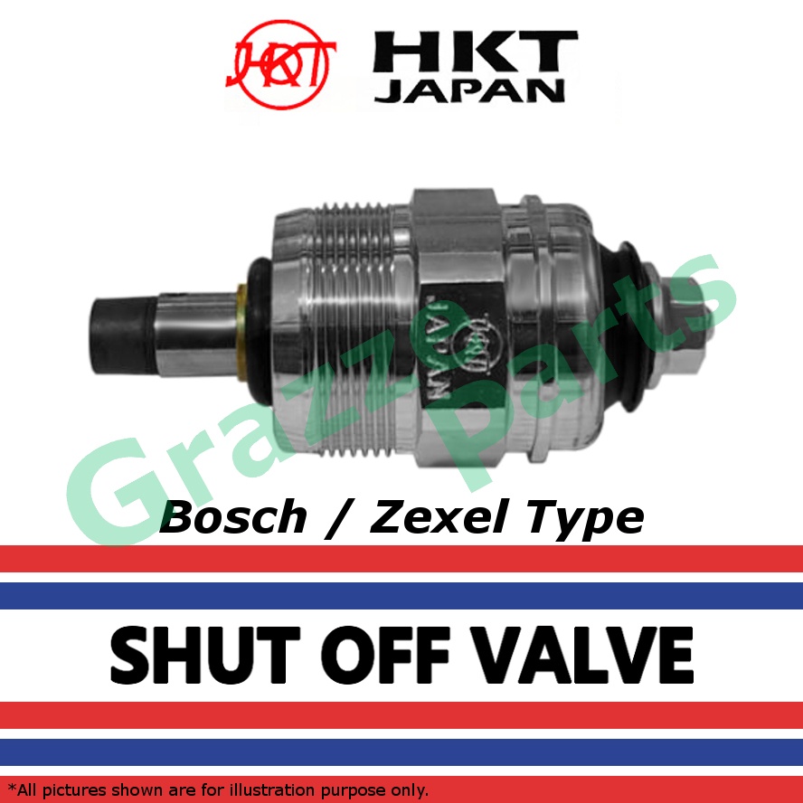 HKT 100 Japan Fuel Diesel Solenoid Shut Cut Off Valve Switch (12V