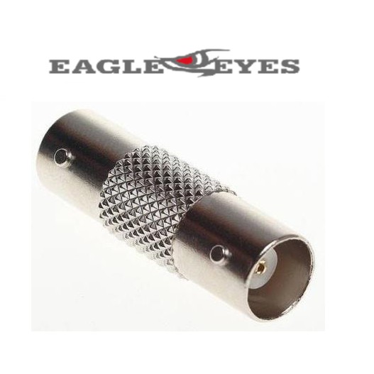 BNC Female To Female Connector Joint Type RG59 / RG6 Coaxial Connector