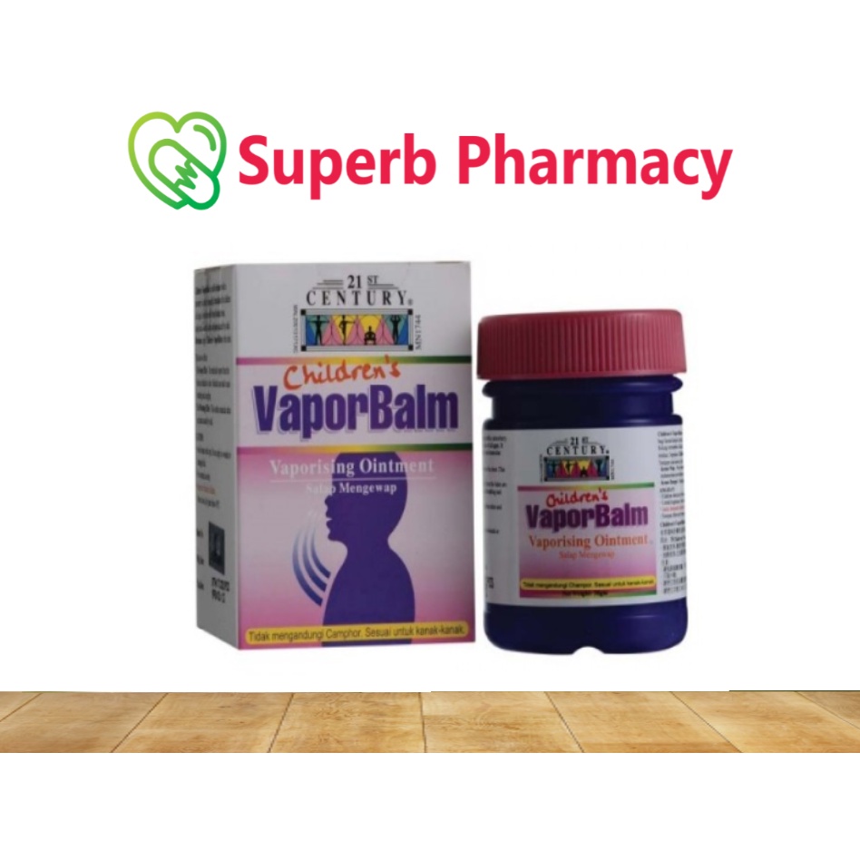 21ST CENTURY CHILDREN'S VAPOR BALM 38GM (EXP04/2025) Shopee Malaysia