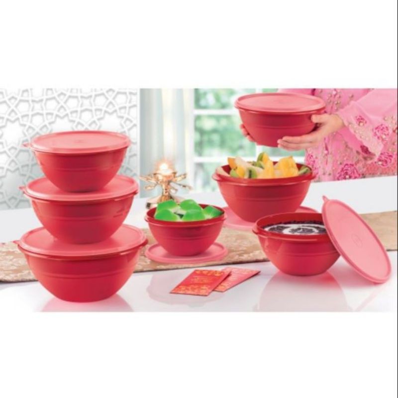 Tupperware Wonderlier Bowls 2pcs Shopee Malaysia