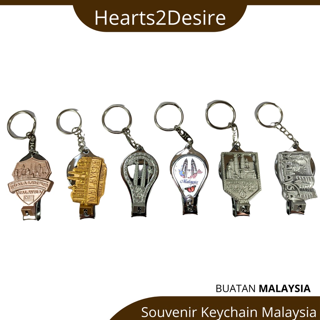 6 X MALAYSIA SOUVENIR PREMIUM KEYCHAIN DOOR GIFT KEYCHAINS GANTUNGAN