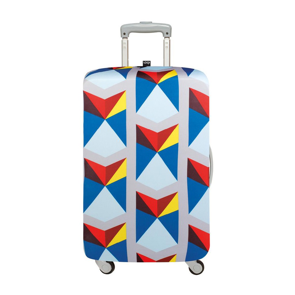 LOQI Geometric Medium Luggage Cover (23"26") Shopee Malaysia