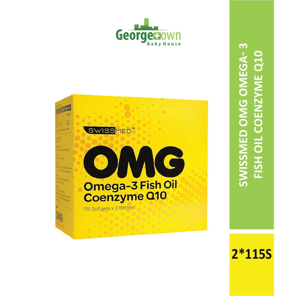 SwissMed OMG Omega 3 Fish Oil Coenzyme Q10 2*115'S Shopee Malaysia