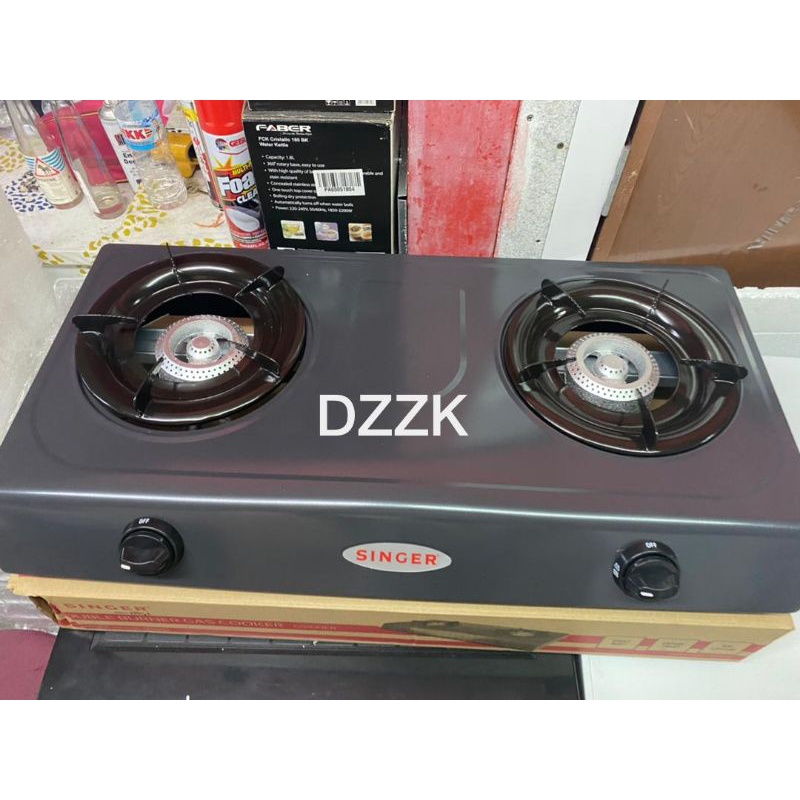 (FAST SHIP)New SINGER Gas Stove GS100EB (EPOXY) Shopee Malaysia