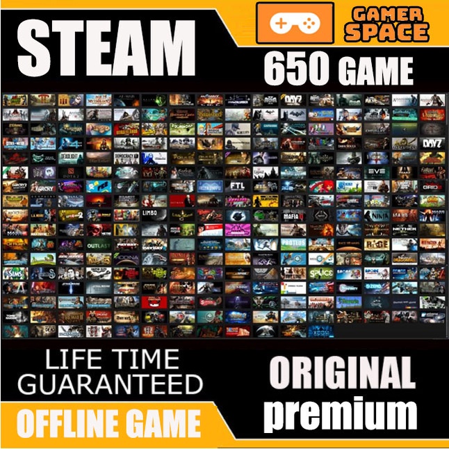 🔥 Steam Games ALL IN 1 1000 GAME STEAM DECK GAMES LIFETIME