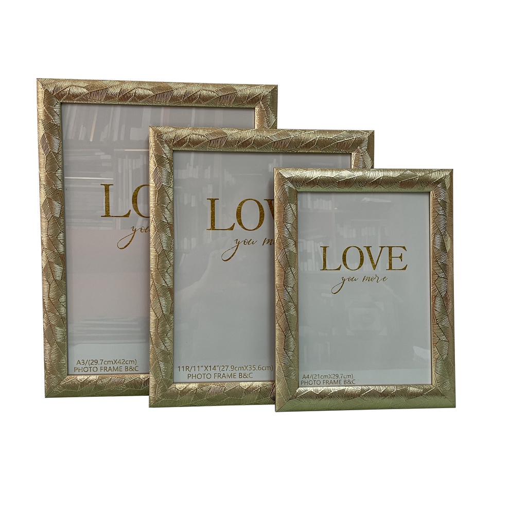 Photo Frame Size 4R / 5R / 6R / 8R / A4 / 11R / A3 (1pc) Shopee