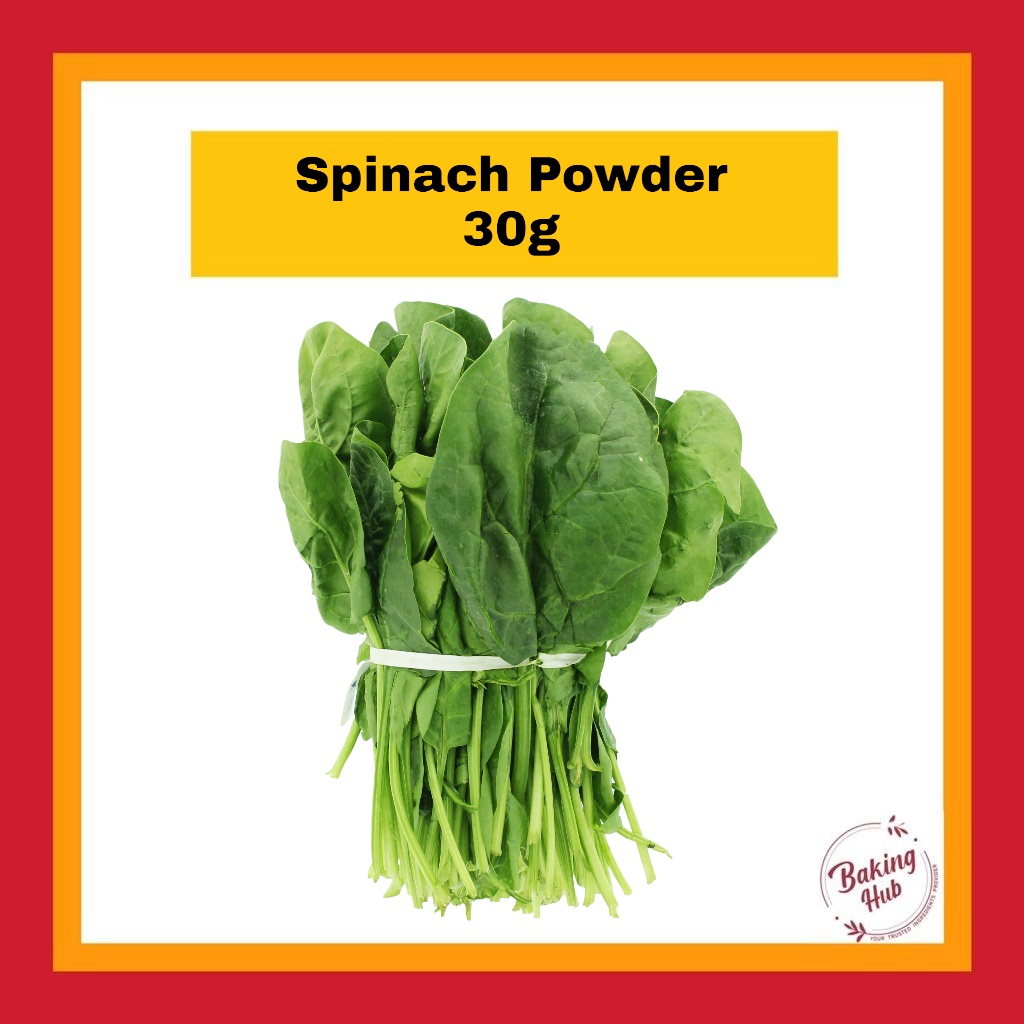 SPINACH POWDER FOR BAKING 30G Shopee Malaysia