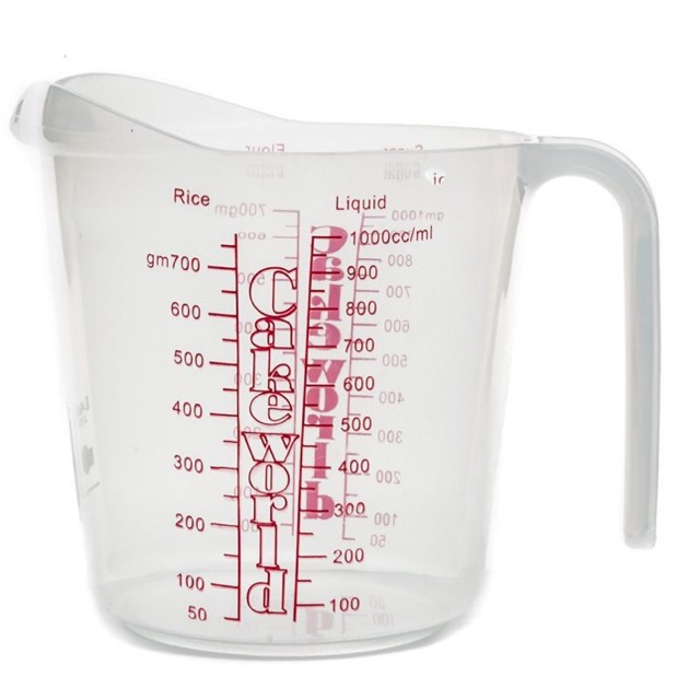 1 litre/1000ml measuring Cup kitchen tools bakeware milk water