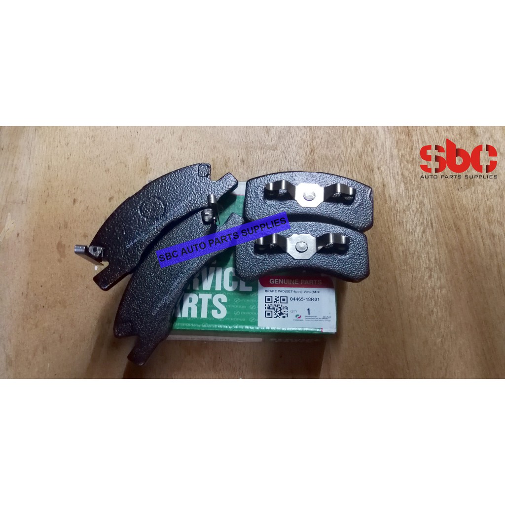 PERODUA VIVA BRAKE PAD FRT (100 ORIGINAL PARTS) Shopee Malaysia