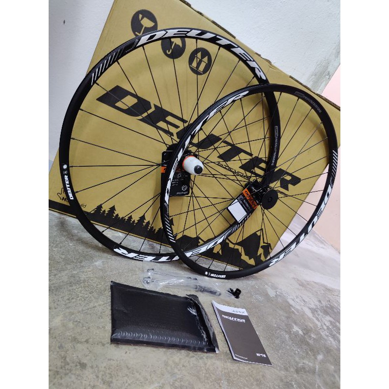 READY STOCK US DEUTER HAND MADE WHEELSET MTB 29ER Shopee Malaysia