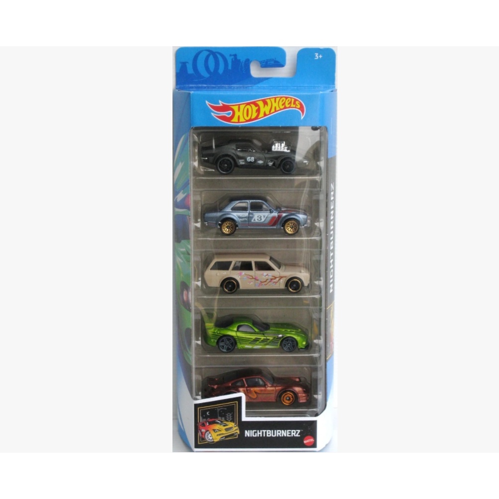 Hot Wheels 5pack Nightburnerz 2021 ready stock!! Shopee Malaysia