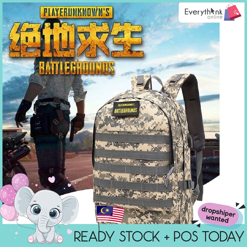 EVON PREMIUM BG005 BACKPACK PUBG MOBILE SCHOOL BAG TEENAGER LADIES GUY