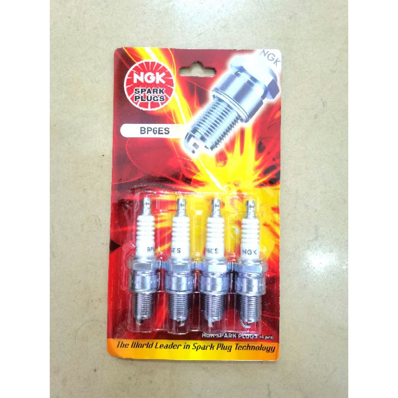 NGK BP6ES SPARK PLUG SET BIG HEAD SAGA WIRA Shopee Malaysia
