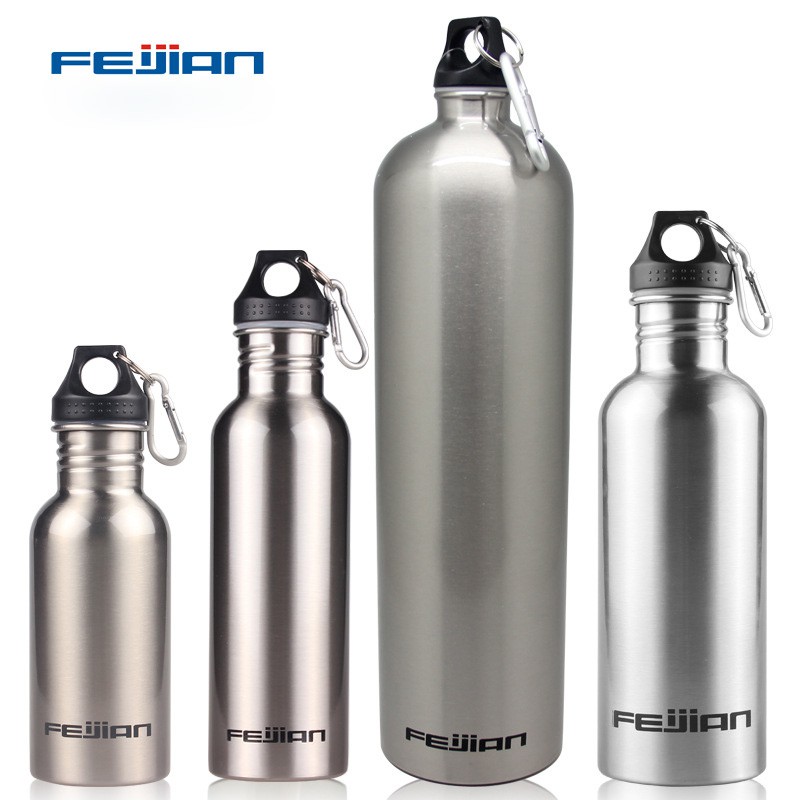 304 Stainless Steel Sports Water Bottle Leakproof Jar 750mL 1000mL