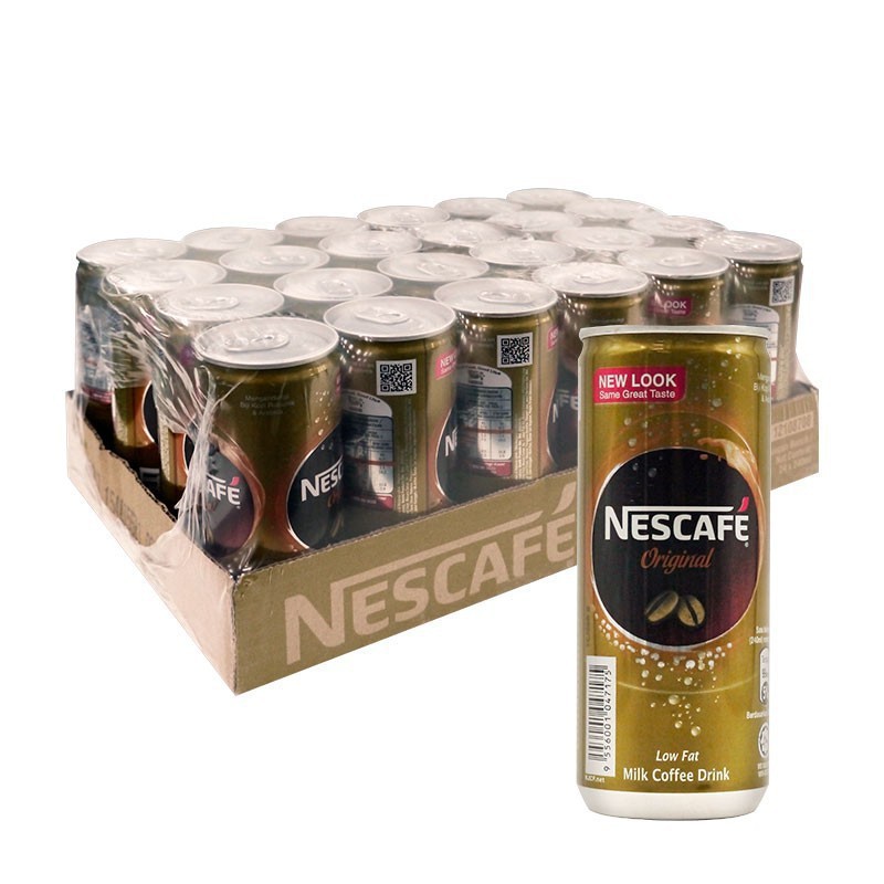 Nestle Nescafe Coffee Original 240ml X 24Tin / Can ( 1 CTN) Shopee