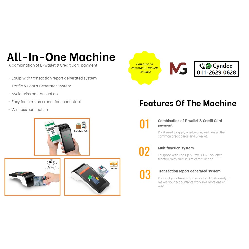 Cara mengaktifkan dan menggunakan Mesin Terminal Bayaran di Android