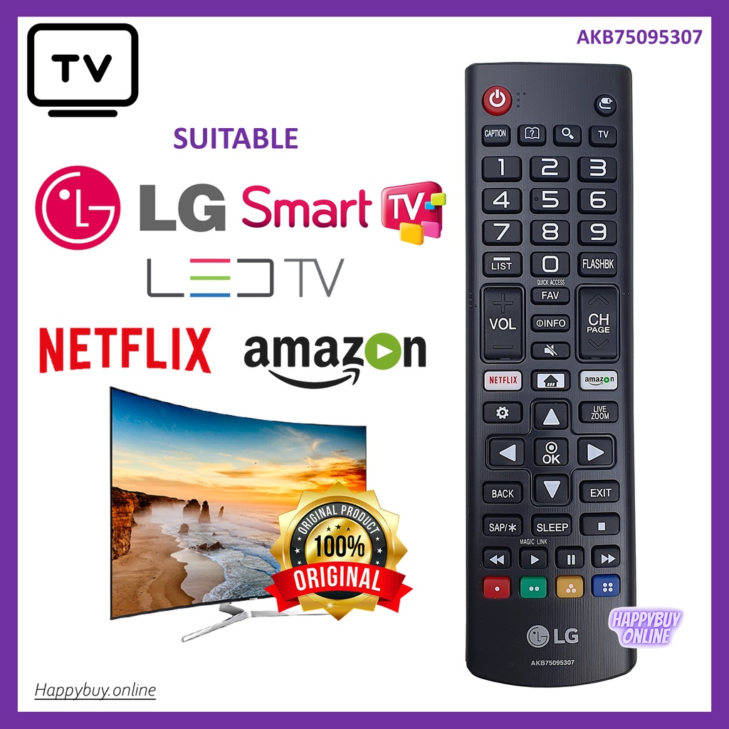 LG Original OS Smart TV Remote Control (AKB75095307) LG Smart