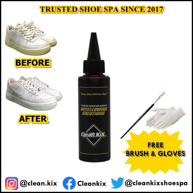 Cleankix Unyellowing Solution (Shoe Whitening / Deoxidizer / Hydrogen