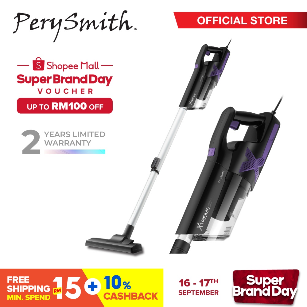 PerySmith Handheld Vacuum Cleaner Xtreme Series X10 (1000W) Shopee
