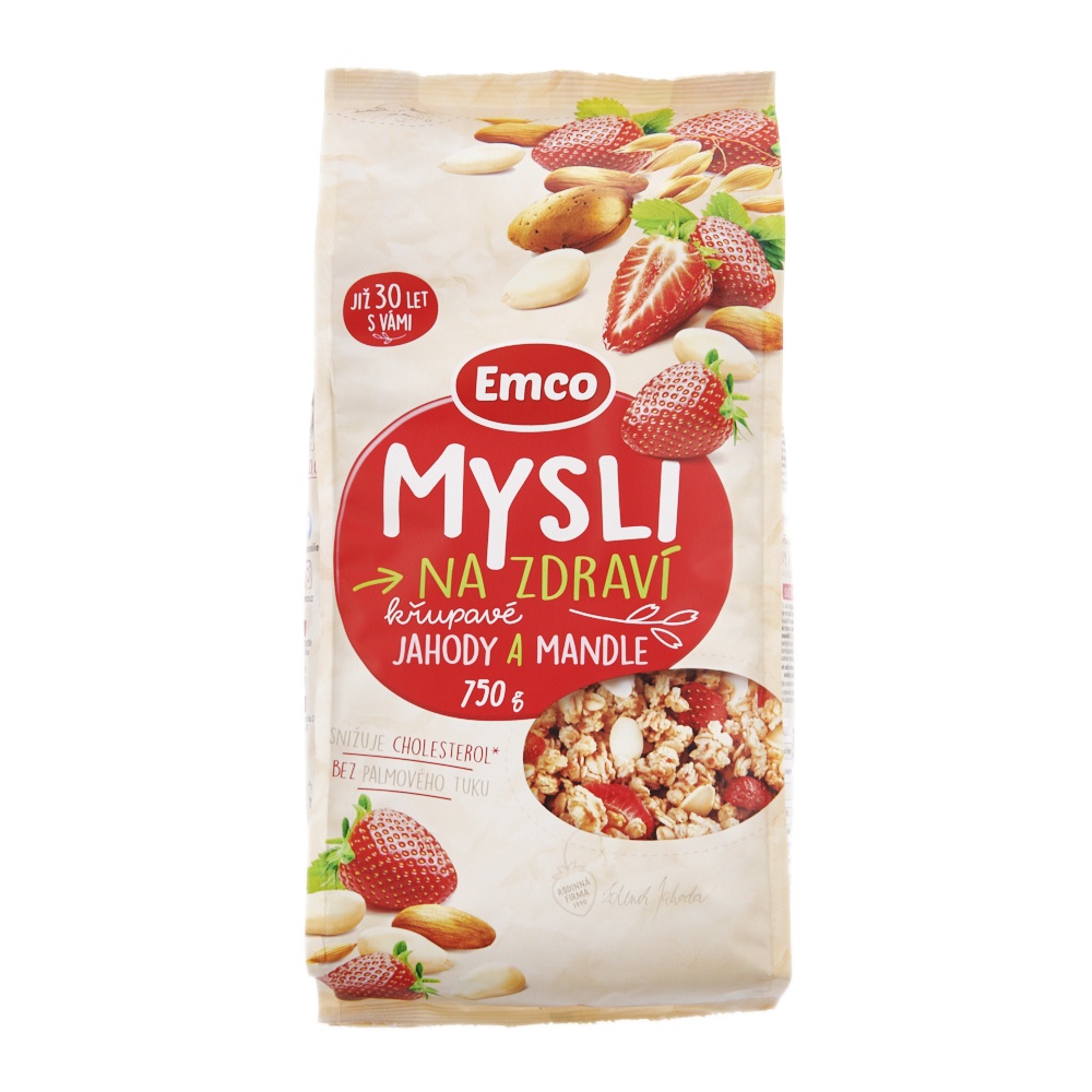 Emco Crunchy Muesli with Strawberries & Almonds 750G Shopee Malaysia