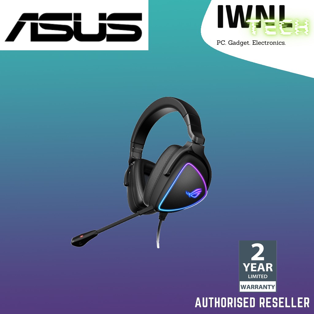 ASUS HEADSET WIRED USBC GAMING 7.1 ROG DELTA S (90YH02K0B2UA00