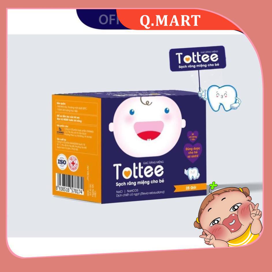 Tottee mouth gauze Clean baby's mouth (Box of 25 packs) Shopee Malaysia
