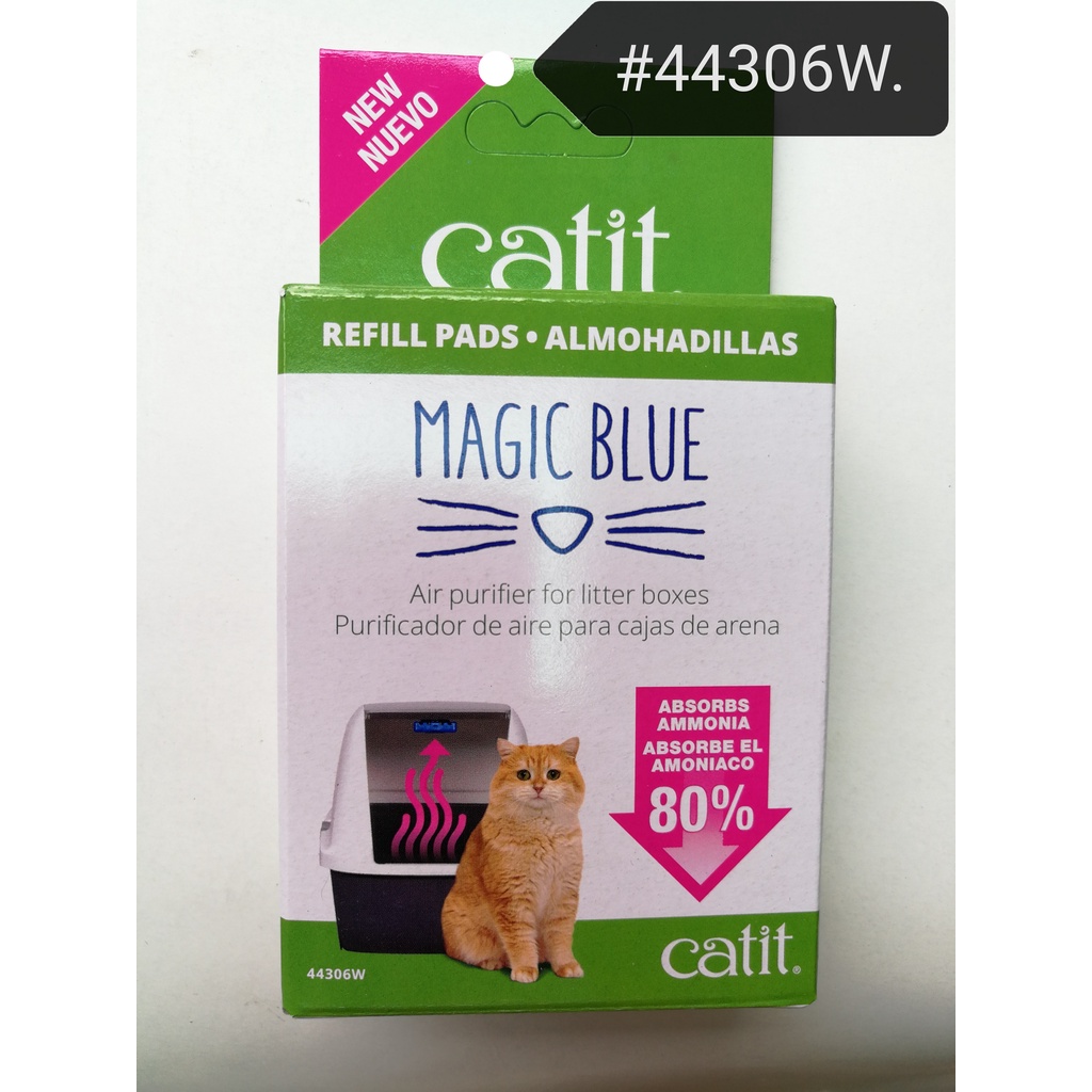 Catit Magic Blue Refill Pads Toilet Cat Litter Box Air Purifier [44306W] Shopee Malaysia