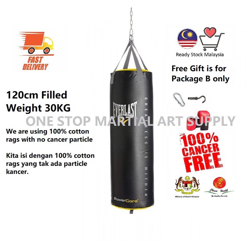 Everlast Heavy Bag Stand And Powercore Heavy Bag Review » STRONGER
