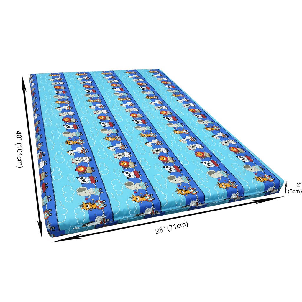 Baby Playpen Mattress 71cm X 101cm (Z) Blue (Tilam Baby) Shopee