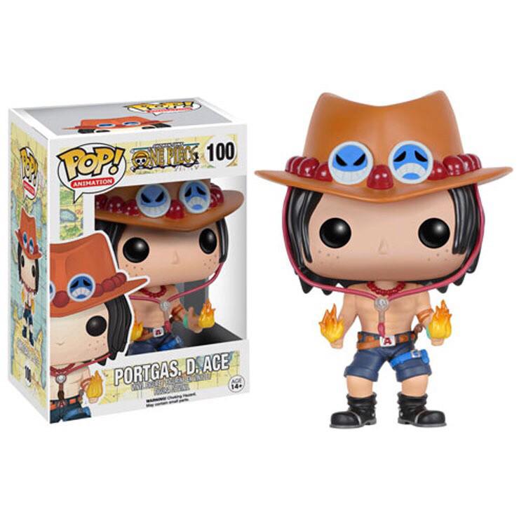 Funko POP Anime One Piece Luffy/Trafalgar/Tonytony/ Ace Vinyl Action
