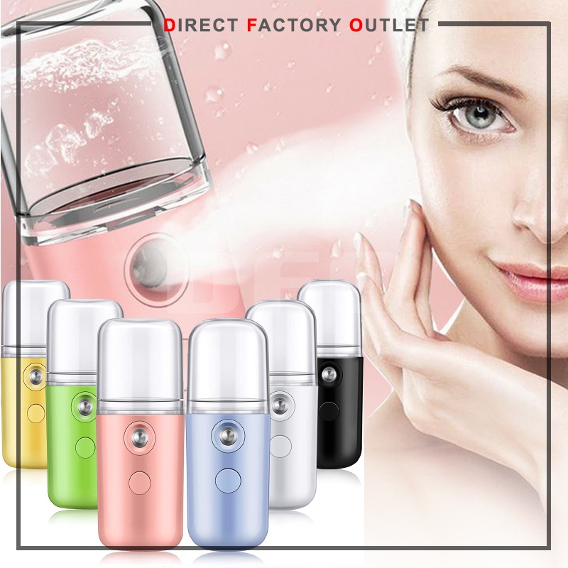DFO Portable Sanitizer Spray Machine Nano Mist Spray Gun Facial Steamer
