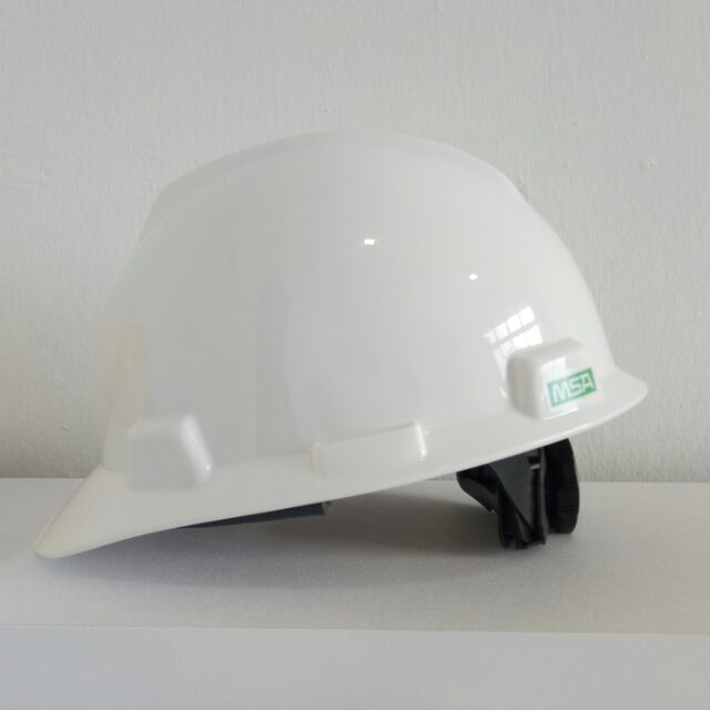 MSA (US) Safety Helmet VGard White Shopee Malaysia