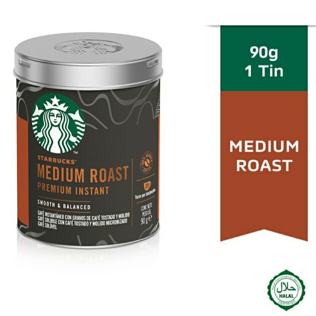 STARBUCKS® Medium Roast Premium Instant Coffee (90g) Shopee Malaysia