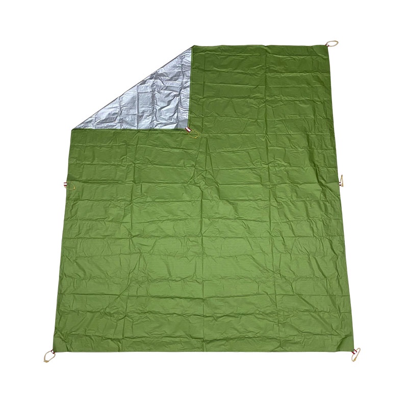 FLAME'S CREED Ultralight 15D Nylon Silicone Silver Coated Tarp