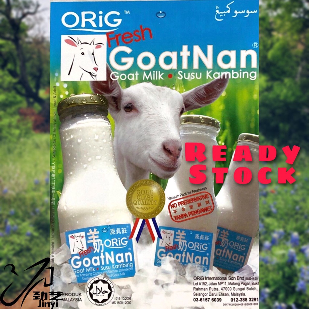ORIG Fresh GoatNan Goat Milk 250ml Instant Goat Milk for Pets and
