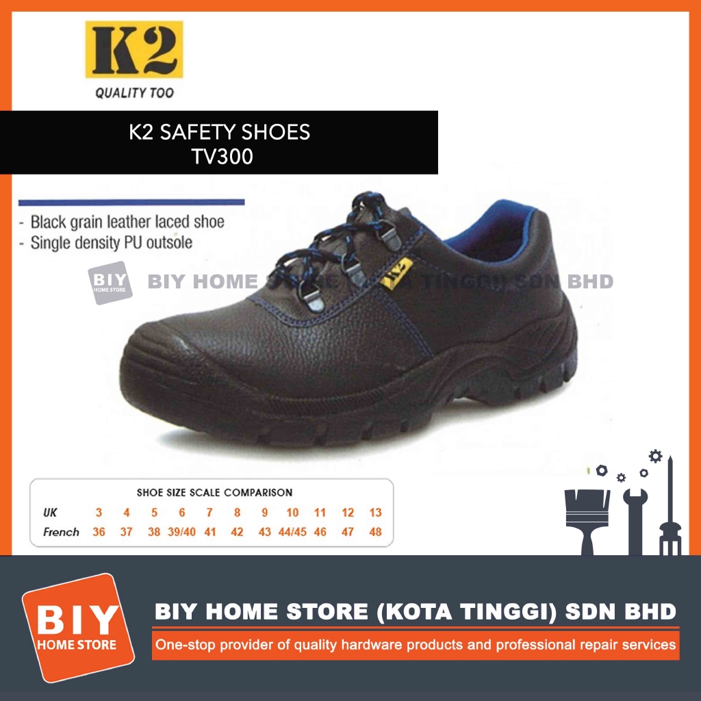 K2 SAFETY SHOES TV300 Shopee Malaysia