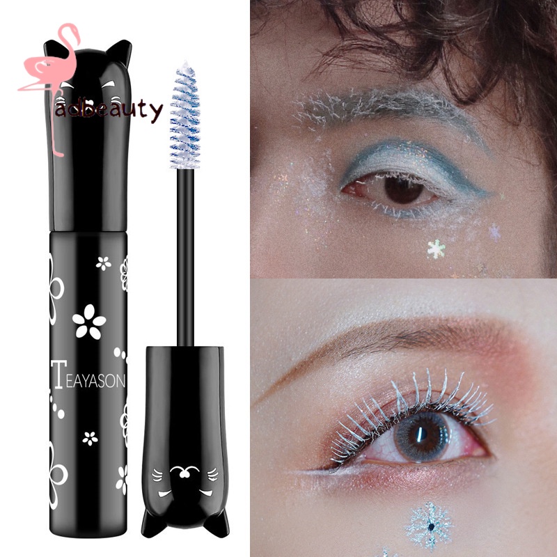 TEAYASON Colourful Mascara Waterproof Christmas Party Mascara Long