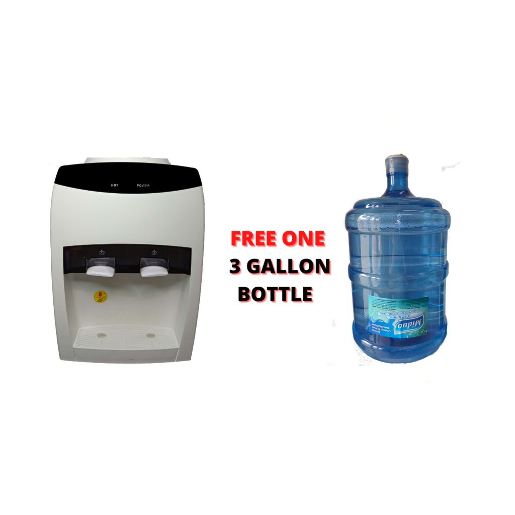 Table Top Dispenser FREE BOTTLE / Bottle Type Dispenser / Water