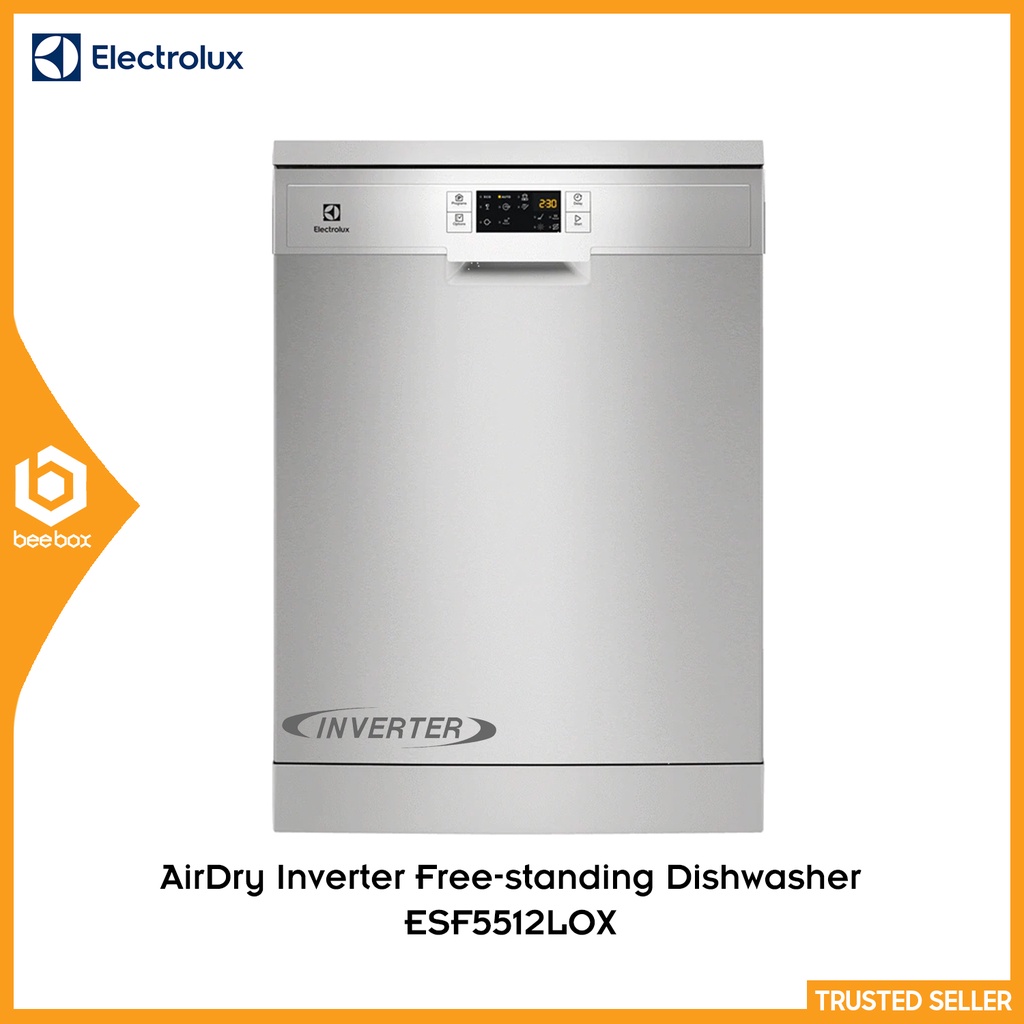 Electrolux ESF5512LOX AirDry Inverter Free standing Dishwasher 13 Place